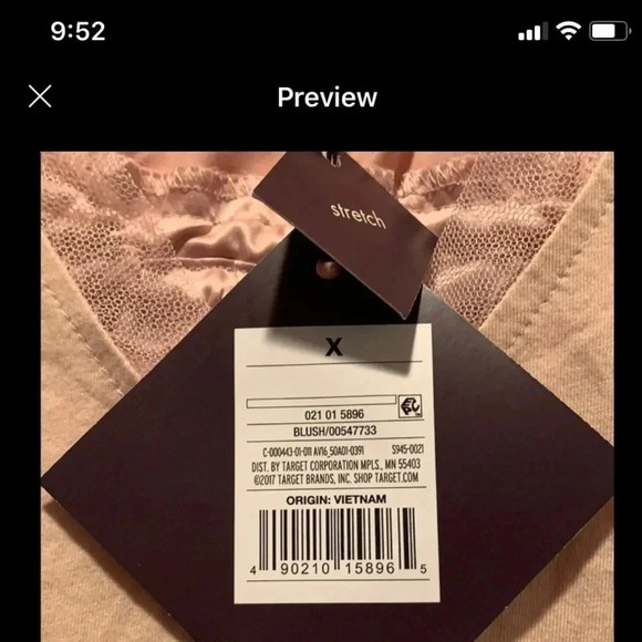 Ava Viv Women’s Pink Top Satin Ruched Back V-Neck New - Picture 7 of 8